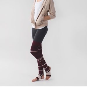 NWOT Lululemon Lengthen Your Practice Leg Warmer